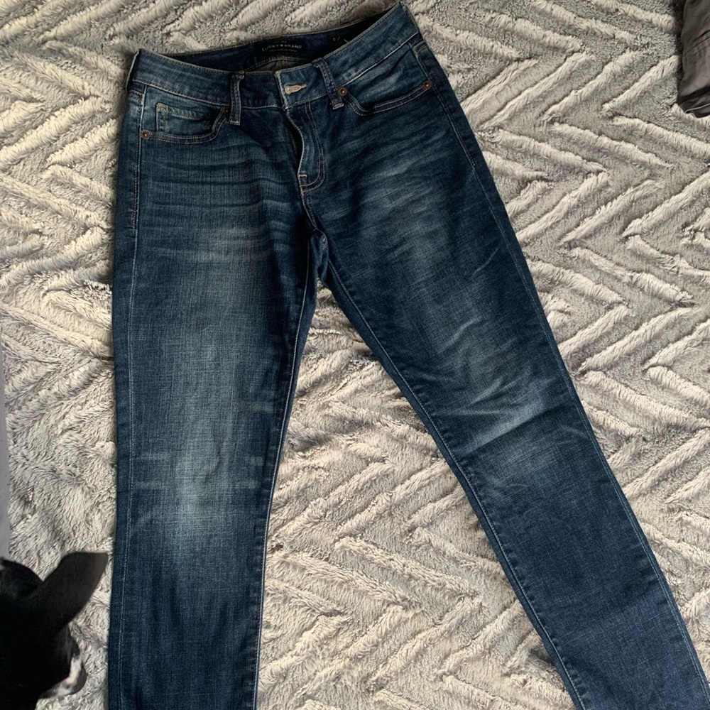 Lucky Brand Lolita Cropped Jeans Mid Rise size 0/25
